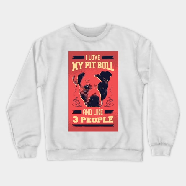 I love my Pit Bull Crewneck Sweatshirt by madeinchorley